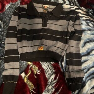 •Never used•Large•Long sleeves crop top•thick cotton blend•